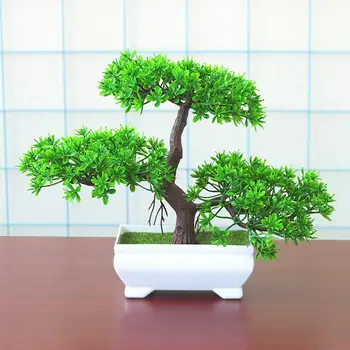 Nové Umelé Zelená Hrniec Príjemné Borovica Napodobniť Bonsai Simulácia Umelé Črepníkové Rastliny Ornament Domova Drop Shipping