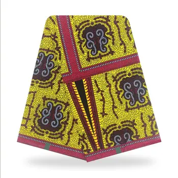 Nové vosk tkaniny tlače 6yards vysokej kvality afriky vosk bavlna mäkký vosk textílie pre ženy šaty