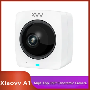 Nové Youpin XiaoVV A1 Inteligentné Panoramatické 360 IP Kamera HD 1080P AI Humanoidný Detekcia Bezpečnostných INFRAČERVENÉ Nočné Videnie Mini CCTV Kamery