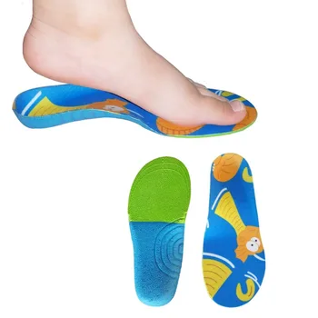 Nové Zdravotné Nohy Starostlivosť o Deti Protetických Vložky Arch Topánky Jediným pre Deti EVA Ortopedické Ploché Nohy Oprava Vankúš Podložky