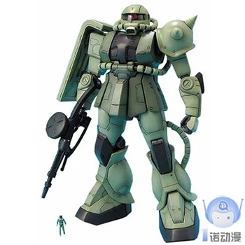 Nové zhromaždenie 12185 mg 1/100 Bandai Gundam Zaku MS-06 OYW Edition ROBOT MODEL Akcie Obrázok Anime Model Obrázok