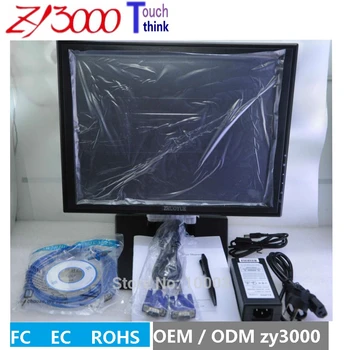 Nové zásob 17 palcové Priemyselné LCD Dotykový Monitor, BANKOMAT Distop počítača sa Dotknite Obrazovky Monitora / Dotykový Monitor Pre POS