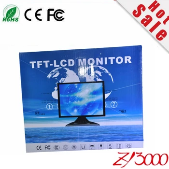 Nové zásob 17 palcové Priemyselné LCD Dotykový Monitor, BANKOMAT Distop počítača sa Dotknite Obrazovky Monitora / Dotykový Monitor Pre POS