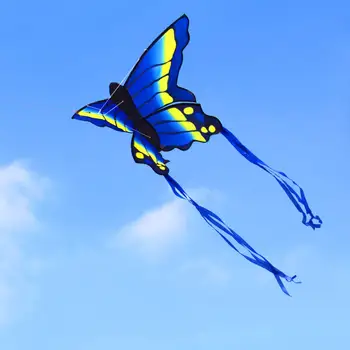 Nové Úžasné Farebné Motýľ Kite Pre Deti A Dospelých, Veľký Ľahko Leták S Reťazcom A Rukoväť