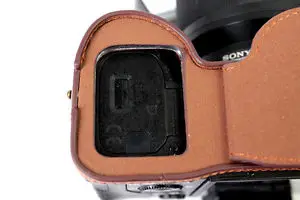 Nové Čierna/ Hnedá/ Tmavo Hnedá Klasická PU Kožené Fotoaparát Spodnej Polovice Tela, Nastavte Kryt puzdro Pre Sony A7II Batériu Môžete uzavrieť