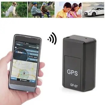 Nový 1 Sada GF-07 Mini GPS Tracker pre Sledovanie Vozidiel Prístroj Real-time Locator Magnetické Enhanced Locator Monitorovanie Zvuku