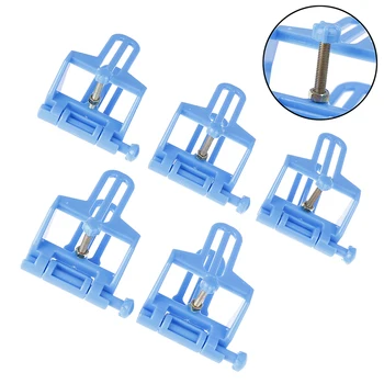 NOVÝ 5 ks Jednorazových Protézy Articulators Zubné Modrá Jednoduchý Protézy Articulators Pre Zubné Laboratória Nástroj