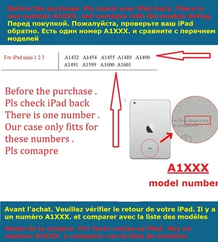 Nový ABS Coque pre iPad mini Klávesnica Prípade Bezdrôtová Klávesnica Flip Stojan, puzdro pre iPad mini 2 mini 3 puzdra s Klávesnicou