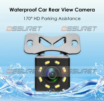 NOVÝ High-definition Auto Zadná Kamera 8 LED pre Nočné Videnie Cúvaní Auto Parkovanie Monitor CCD Vodotesná 170 Stupeň HD Video