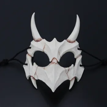 Nový Japonský Drak Boh Maska Eco-priateľský a Prírodné Živice Maska pre Zvierat Tému Strany Cosplay Zvieracie Masky Ručné