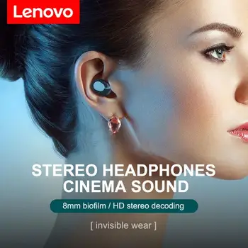 Nový Lenovo XT91 TWS Slúchadlá Bezdrôtová 5.0 300mAh Touch Ovládania Herné Headset Stereo bass S Mic Zníženie Hluku