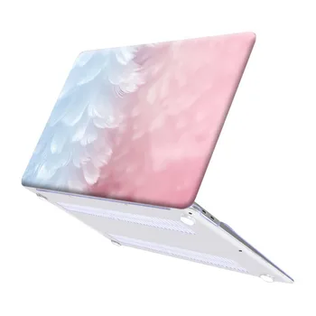 Nový Notebook puzdro pre Apple MacBook Air Pro Retina12 Palcový 13 Palcový 15 Palcov 16-Palcové Antifall Pierko Vzor Shockproof Prípade, Laptop