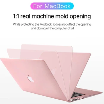 Nový notebook puzdro Pre Apple Macbook Air Pro Retina 12 13.3 15.4 palcový notebook taška 2020 Pre Mac book Air Pro 13.3 Prípade Kryt Klávesnice