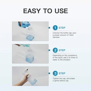Nový Produkt Peny Snímač Mydla Automatické Hand Sanitizer Dávkovač Fľaša Hand Sanitizer Mydla