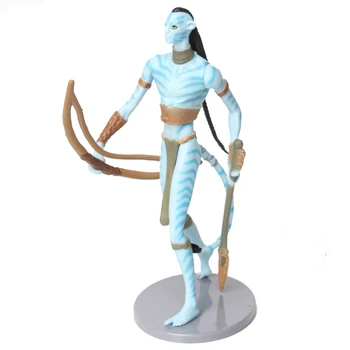 Nový príchod 6pcs /veľa Avatar 2 Neytiri Jake Sully a mount Soche PVC Obrázok Model Hračky