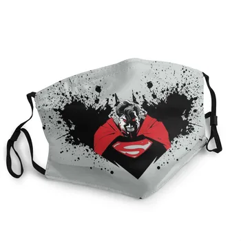 Nový Superhrdina Iron Baman Joker Flash Kapitán Amerika Cosplay Tvár Masku Deti, Dospelých Prachu Ochrana Masky