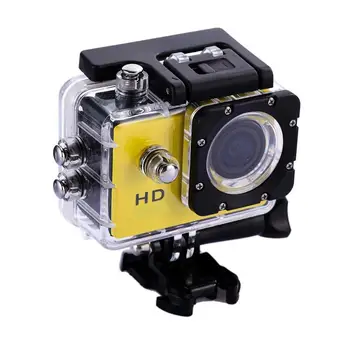 Nový Typ Športové Akcie Mini Fotoaparát Vodotesný Cam Displej Farby Odolné proti Vode Video Podvodná Kamera Full HD 1080P