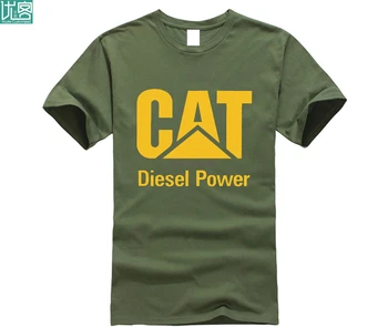 Nový Úradný vtg caterpillar cat logo dizajn pánske Oblečenie T-Shirt pánske Tričko Najnovšie aja 2019 Chorvátsko Hrvatska