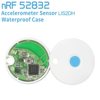 NRF51822 Bluetooth Modul Bezdrôtového Maják + Zrýchlenie LIS2DH Senzor Pre iBeacon Základňovej Stanice s puzdrom