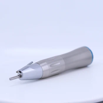NSKLED Modrý Krúžok 1:1Inner Vody, Zubné Rovno Nízkej Rýchlosti Zubné Handpiece S LED Optické Vlákno Pre Chirurgické Implantáty