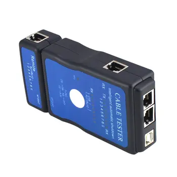 NST-YH726-NA Prenosný Vreckový Telefón Ethernet LAN Sieťový Kábel Tester testovací Nástroj Line Vyhľadávanie Drôtov Tracker