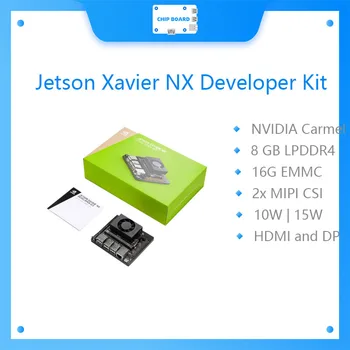 NVIDIA Jetson Xavier NX Developer Kit, Malé AI Supercomputer na Okraji Computing, s Chladiaci Ventilátor a Napájanie