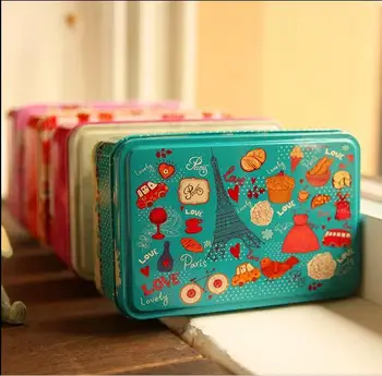 Nádherné Matné Darčeka Plechovky Vianočné Cukrovinky Nádrž Drobnosti Uložiť Ručne Vyrábané Mydlo Tin Box