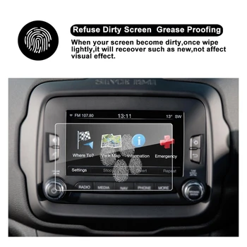 Náhrada Za Jeep Renegade-2017 Auta GPS Navigácie Screen Protector DVD Obrazovke Tvrdeného Skla Kryt Film