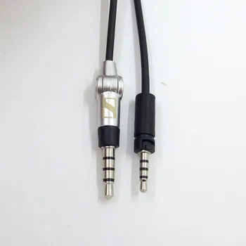Náhradné Audio Upgrade Kábel pre Sennheiser MOMENTUM Slúchadlá Kompatibilný Kábel Bluetooth Headset Kábel 23 AugO9