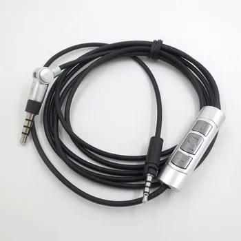 Náhradné Audio Upgrade Kábel pre Sennheiser MOMENTUM Slúchadlá Kompatibilný Kábel Bluetooth Headset Kábel 23 AugO9