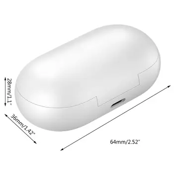 Náhradné Plnenie Box Pre Samsung Nabíjačka Slúchadlá Prípade Kolísky Pre Galaxy - Poháriky Bluetooth Bezdrôtové Slúchadlá X6HB