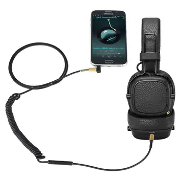 Náhradné Stereo Audio Kábel Rozšírenie Hudby Kábel Drôt pre Marshall Major II 2 Monitor Bluetooth Slúchadlá