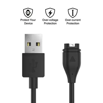 Náhradné USB Sync Dátový Nabíjací Kábel Drôt pre Garmin Fenix 5/5S/5X/Predchodcu 935/Quatix 5/Quatix 5 Sapphire/Vivoactive 3 Wa