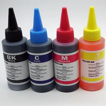 Náplň Špecializovaných Farbivo Base Ink Kit Pre EPSON T1951 - T1954 XP-101 XP-201 XP211 Tlačiarne Naplniteľné Kazetu A Ciss