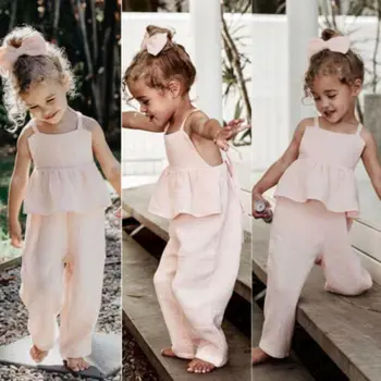 Nás Batoľa Detský Baby Girl Šaty Prehrabať Romper Jumpsuit Kombinézu Oblečenie Sunsuit Prehrabať Jumpsuit Playsuit Jeden-kusy Oblečenia
