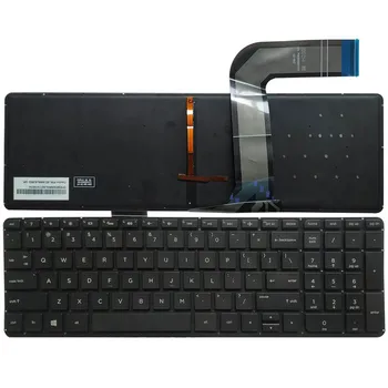 NÁS klávesnica pre notebook HP Pavilion 15-p223nr 15-p224nr 15-p225nr 15-p226nr 15-p227nr klávesnica s podsvietením