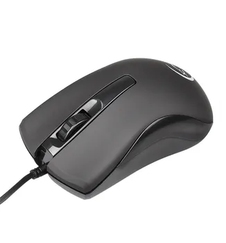Nízka Hlučnosť Káblové 2400DPI Optical USB Ergonomická Myš pre Prenosné Ergonomické Tichý Počítač PC, Notebook Mouse