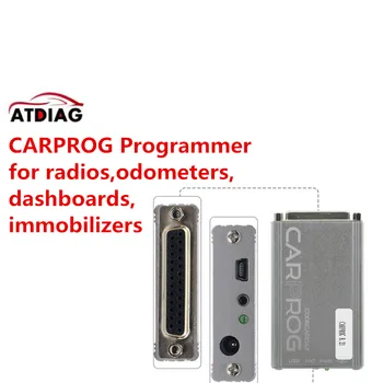 OBD OBD2 Online V8.21 CARPROG Programátor s 21 Adaptéry rádiá,odometers,informačné panely,immobilizers Carprog ECU Chip Tunning