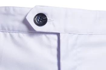 Oblek Nohavice Muži Móda Business Elegantné Pánske Šaty Nohavice jednofarebné Dlhé Rovné Nohavice, Slim Fit Formálne Oblečenie pre Mužov