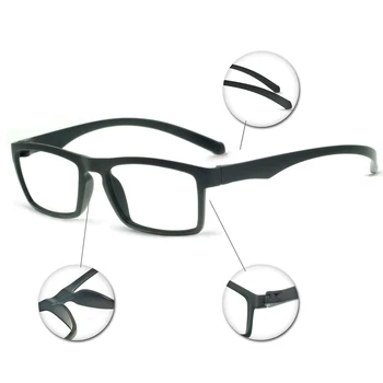 OCCI CHIARI, Nerozbitný Okuliare na Čítanie Mužov Anti-únava TR90 Ultralight Okuliare Rám Ženy+1.25 +1.75 +2.25 +2.5+2.75 +3.5