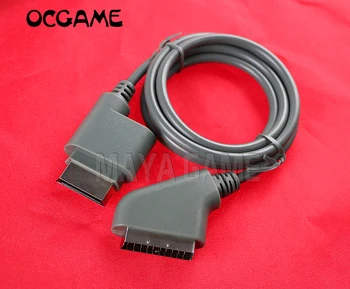 OCGAME Vysokej Kvality 1.8 M 6 Scart RGB HD TV Audio-Video AV kábel pre Xbox 360 XBOX360 RGB kábel