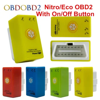 Odbavenie Predaj Výkon Prog Nitroobd2 Ecoobd2 ECU chiptuningu Box Nitro OBD2 ECO OBD2 Skener Pre Benzínom /Autá na Naftu Šetriť Palivo