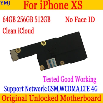 Odomknutý základná Doska Pre iPhone XS Bez/S Tvárou ID doske 64 g 256g 512g s plnou čipy podporu ios aktualizácia plný testované