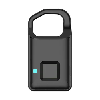 Odtlačkov prstov Zámok USB Nabíjateľné Smart Keyless Anti-Theft Zámkom Kufor, Dvere Zámok, zabezpečovacie Systémy Zámok