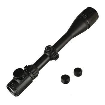 Ohhunt 4-16X40 AOEG Taktické Combo Riflescope Mil Dot Drôt Reticle Optické Puška Rozsahu s Červeným Laserovým Red Dot Sight Železničnej Mount