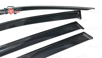 Okno deflektor pre BMW X5 E53 2000-2006 dážď deflektor nečistoty ochranu auto styling dekorácie, doplnky liatie