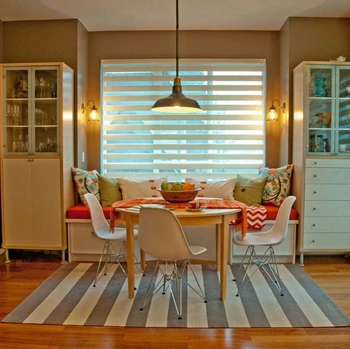 Okno opony zebra rolety pre kuchyňa, obývacia izba, pracovňa navi cortina s vysokou qualty 07series s tlačou