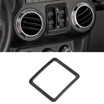 Okno Prepnúť Tlačidlo Krytu Výbava pre Jeep Wrangler JK 2011-2017 Auto Interiérové Doplnky, Dekorácie, Nálepky, Tvarovanie ABS 1pcs/Set