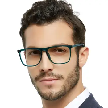 Okuliare Okuliare na Čítanie Mužov Proti Oslneniu Počítač Okuliare, Rám Veľké Námestie Modré Svetlo Presbyopia +1,0 Až+4.0 5025 MARE AZZURO
