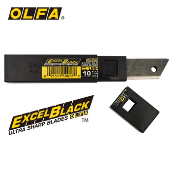 OLFA Japonsko LBB-10 black čepele 18 mm ostré fréza umenie nôž náhradný čepeľ 10PCS